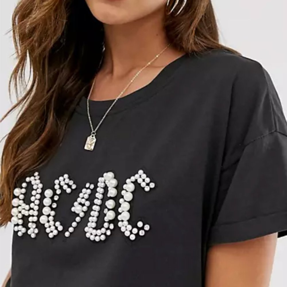 Stradivarius ACDC T-shirt